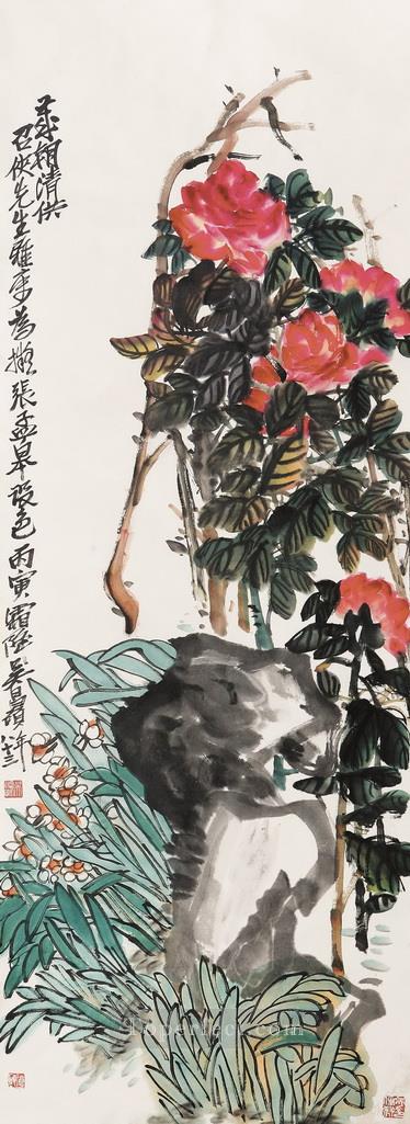 Wu cangshuo for years old Chinese Oil Paintings